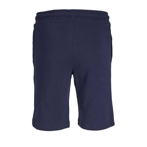 jack & jones JUNIOR sweatshort JPSTKAPPER met logo donkerblauw Korte broek 176