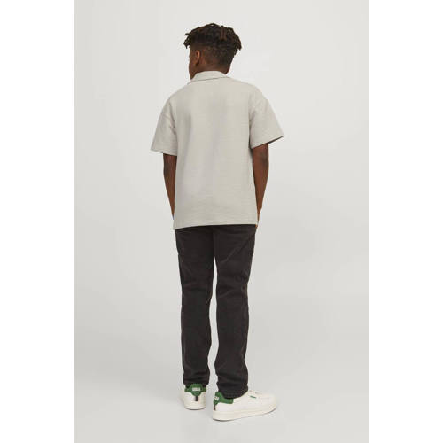jack & jones JUNIOR polo JCOFRED beige Jongens Stretchkatoen Polokraag 128