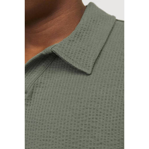 jack & jones JUNIOR polo JCOFRED agave groen Jongens Stretchkatoen Polokraag 128