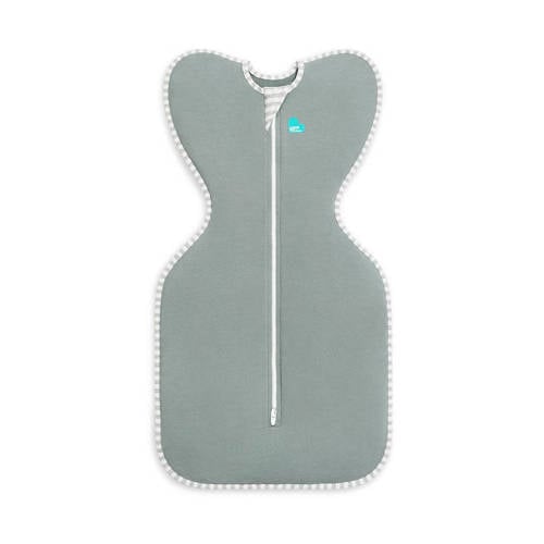 Love to Dream SwaddleUp inbakerslaapzak Fase 1 TOG 1.0 Deep Olive Inbakerdoek 0-3 mnd afbeelding