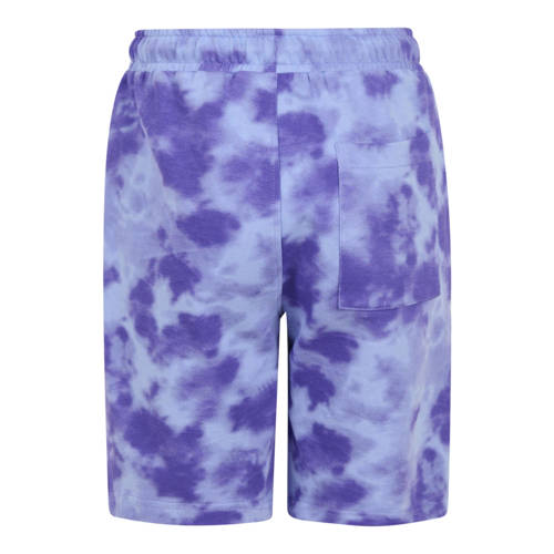 Shoeby tie-dye sweatshort paars lila Korte broek Jongens Katoen Tie-dye 158 164