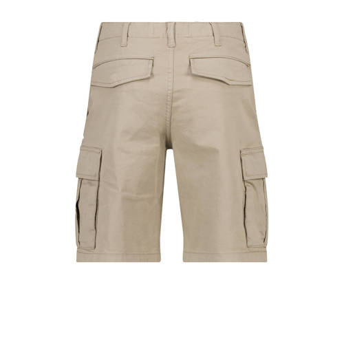 America Today cargo short lichtbruin Korte broek Jongens Stretchkatoen 134 140