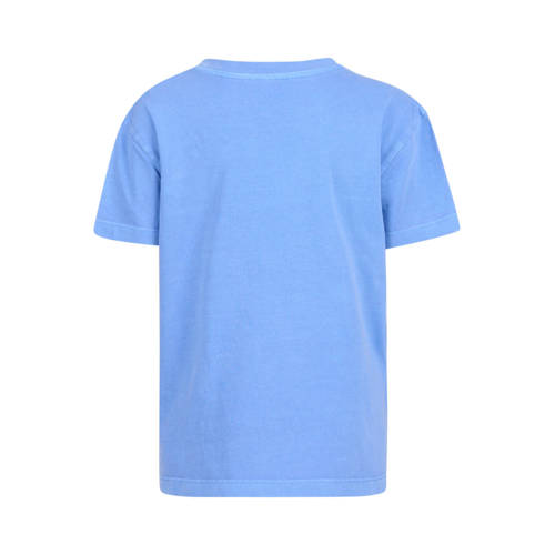 Shoeby T-shirt blauw Meisjes Katoen Ronde hals Effen 146 152