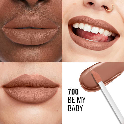Rimmel London Lasting Mega Matte Liquid Lip lipgloss 700 Be My Baby