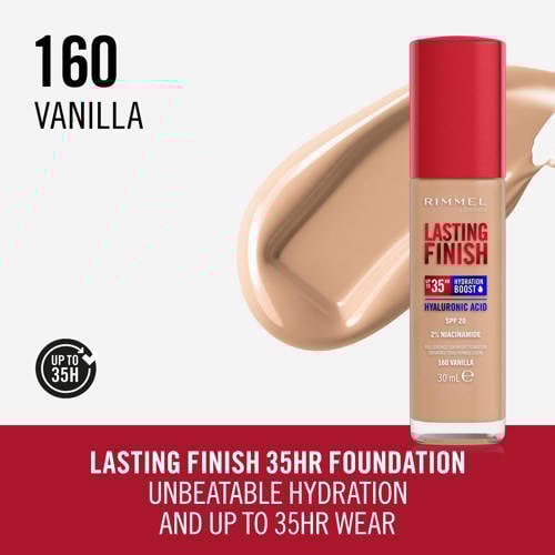 Rimmel London Lasting Finish 35HR foundation 160 Vanilla