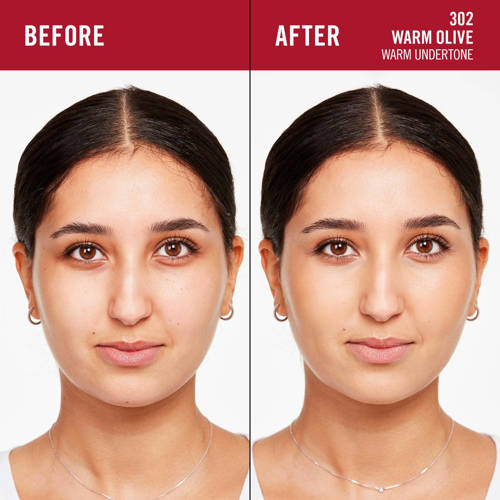 Rimmel London Lasting Finish 35HR foundation 302 Warm Olive