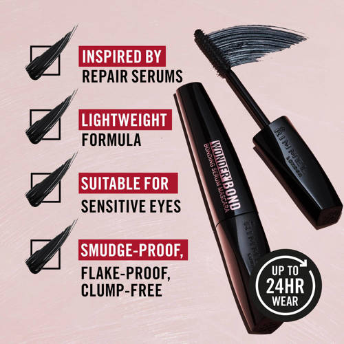 Rimmel London Wonder'Bond Bonding Serum mascara 001 Black