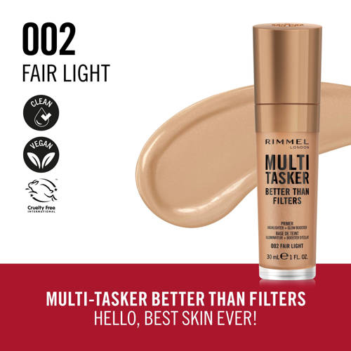 Rimmel London Multitasker Better Than Filters concealer 002 Fair Light