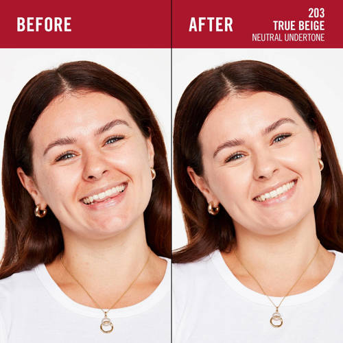 Rimmel London Lasting Finish 35HR foundation 203 True Beige