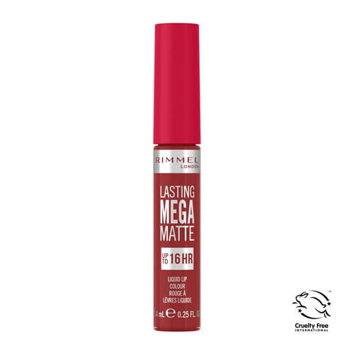 Rimmel London Lasting Mega Matte Liquid Lip lipgloss 500 Fire Starter
