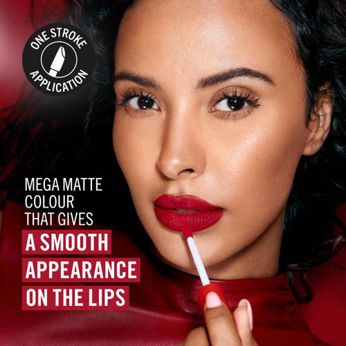 Rimmel London Lasting Mega Matte Liquid Lip lipgloss 500 Fire Starter
