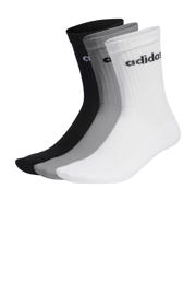 thumbnail: adidas Performance   sportsokken - set van 3 zwart/grijs/wit