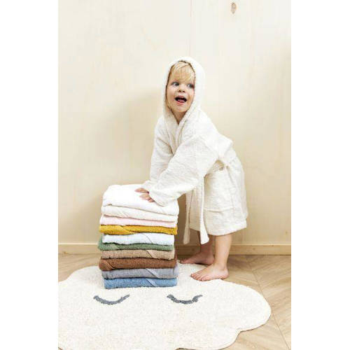 Meyco badstof badcape light blue Handdoek badcape Effen