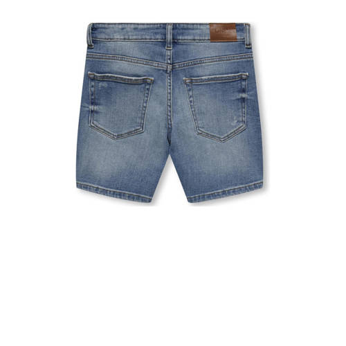 Only KIDS BOY denim short KOBDEDGE light blue denim Korte broek Blauw Jongens Stretchdenim 164