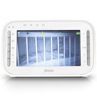 thumbnail: Alecto BW600 DVM200MGS babyfoon met camera en 4.3" kleurenscherm, wit/grijs
