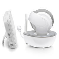thumbnail: Alecto BW600 DVM200MGS babyfoon met camera en 4.3" kleurenscherm, wit/grijs