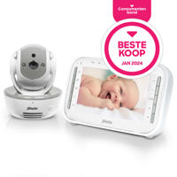 thumbnail: Alecto BW600 DVM200MGS babyfoon met camera en 4.3" kleurenscherm, wit/grijs
