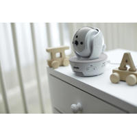 thumbnail: Alecto BW600 DVM200MGS babyfoon met camera en 4.3" kleurenscherm, wit/grijs