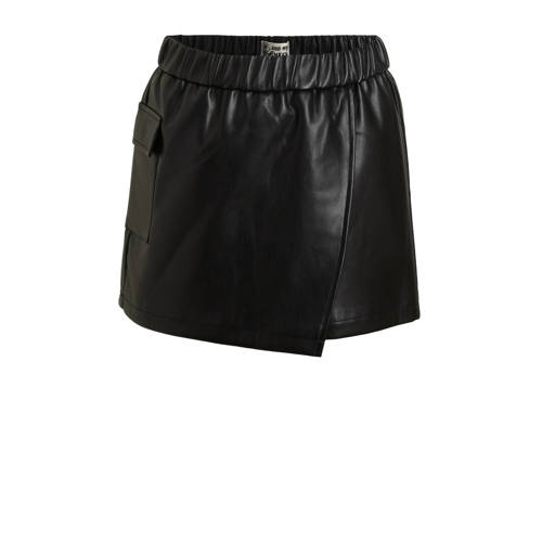 Me & My Monkey imitatieleren skort Rain zwart Rok Meisjes Imitatieleer - maat 158/164 afbeelding