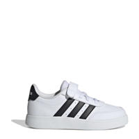 thumbnail: Wit en zwarte jongens en meisjes adidas Sportswear Breaknet 2.0 sneakers van imitatieleer/voering: mesh/voetbed: eva met elastische veter- met klittenbandsluiting