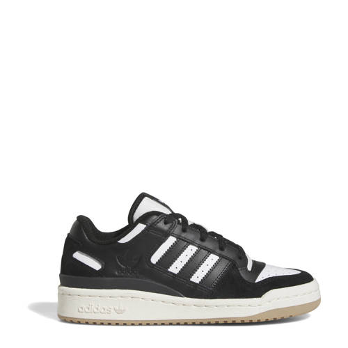 adidas Originals Forum Low sneakers zwart/wit Jongens/Meisjes Leer Meerkleurig - 36