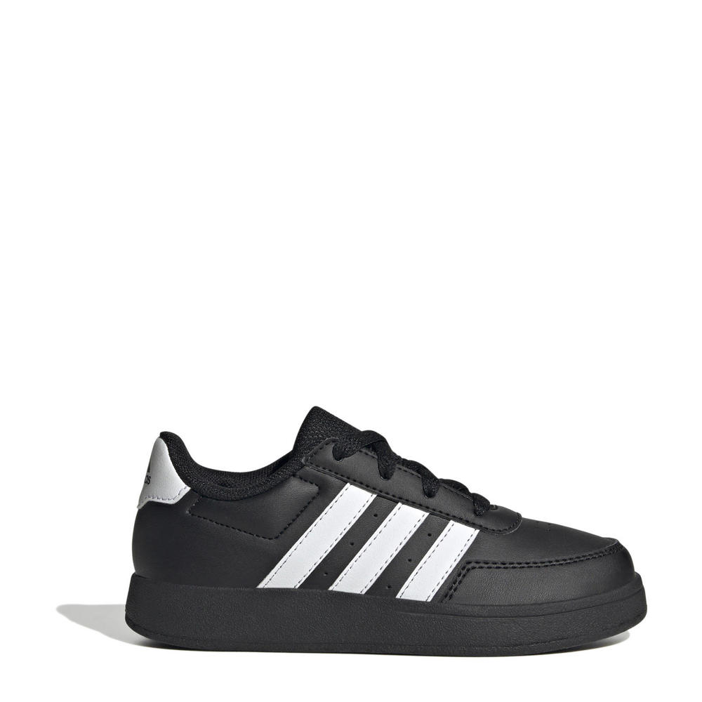 Zwart en witte jongens en meisjes adidas Sportswear Breaknet 2.0 sneakers van imitatieleer/voering: mesh/voetbed: eva met veters