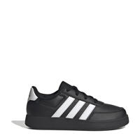 thumbnail: Zwart en witte jongens en meisjes adidas Sportswear Breaknet 2.0 sneakers van imitatieleer/voering: mesh/voetbed: eva met veters
