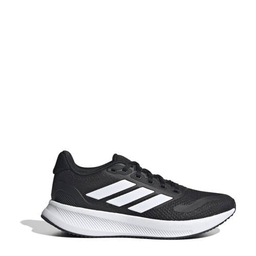 adidas Sportswear Runfalcon 5 sneakers zwart/wit Jongens/Meisjes Mesh Meerkleurig - 36