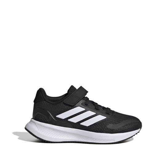 adidas Sportswear Runfalcon 5 sneakers zwart/wit Jongens/Meisjes Mesh Meerkleurig - 28