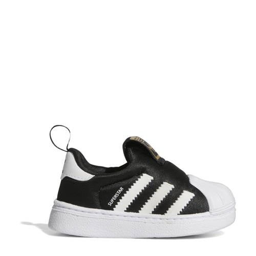 adidas Originals Superstar 360 instap sneakers zwart/wit Jongens/Meisjes Mesh - 19