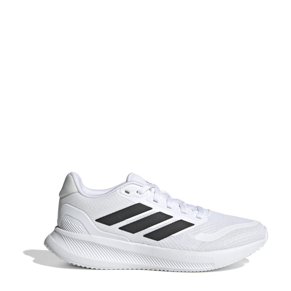 Witte jongens en meisjes adidas Sportswear Runfalcon 5 sportschoenen van mesh-pu/voering: mesh/voetbed: eva met veters