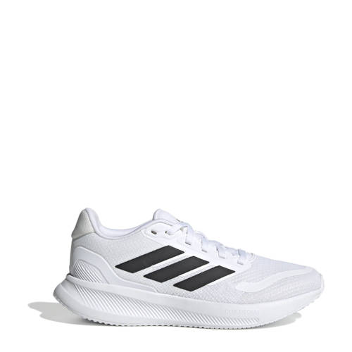 adidas Sportswear Runfalcon 5 sneakers wit/zwart Jongens/Meisjes Mesh Meerkleurig - 35 1/2