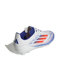 thumbnail: adidas Performance F50 League  junior voetbalschoenen wit/rood/blauw