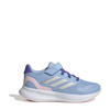 Blauw/zilver/roze