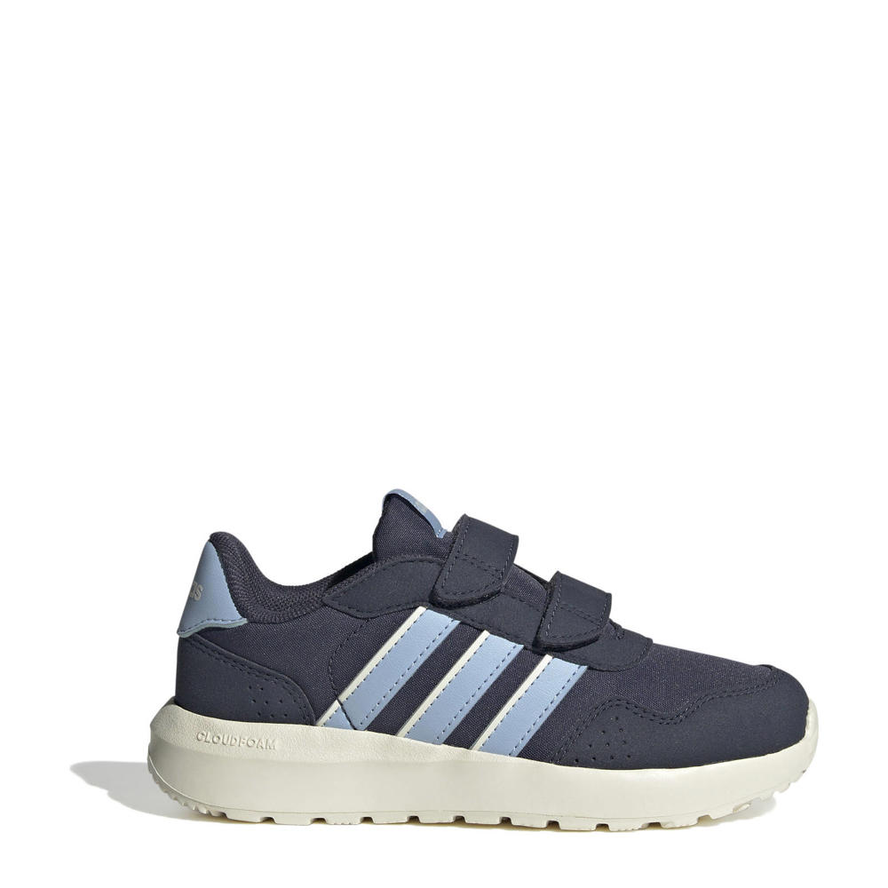 Wit, beige en rode jongens en meisjes adidas Originals Run 60s sneakers van mesh-pu/voering: mesh/voetbed: eva met klittenband