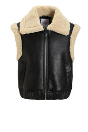 thumbnail: anytime imitatieleren gilet zwart