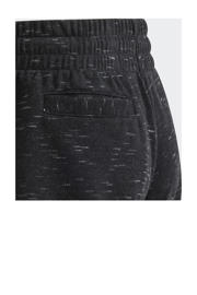thumbnail: adidas Sportswear regular fit sweatshort zwart melange/wit