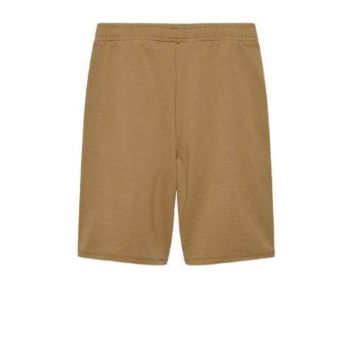 Only KIDS BOY sweatshort KOBJAKE lichtbruin Korte broek Effen 140