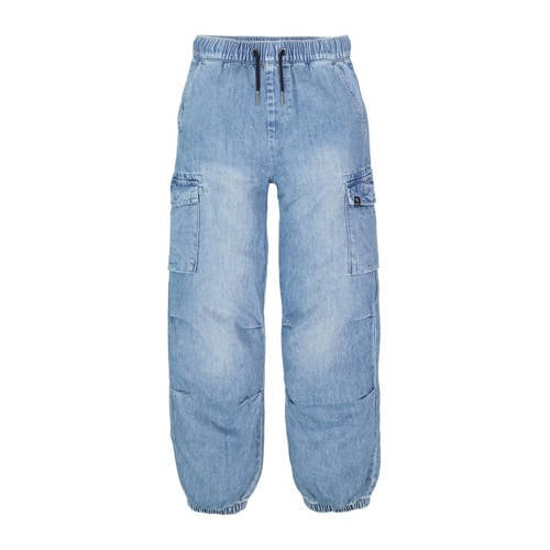 Garcia regular fit jeans bleached Blauw Jongens Denim