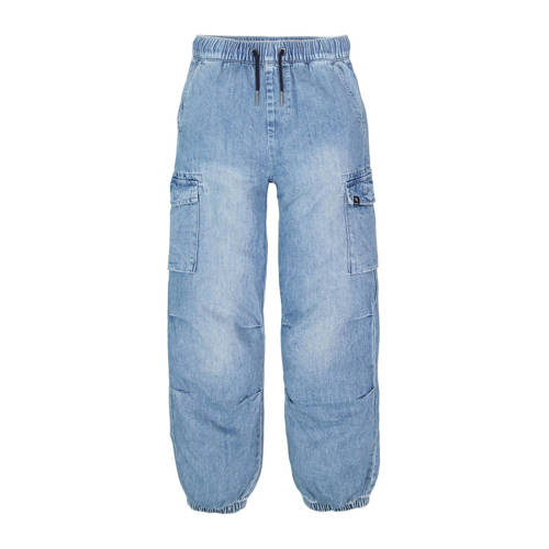 Garcia regular fit jeans bleached Blauw Jongens Denim