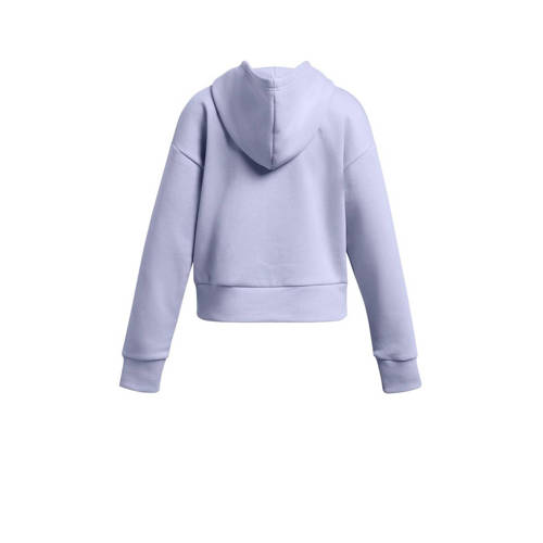 Under Armour hoodie Rival Fleece lila Sweater Paars Katoen Capuchon Effen 152