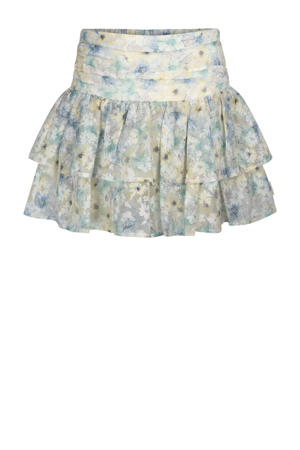 gebloemde rok multicolor
