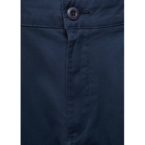 Mango Kids casual short donkerblauw Korte broek Jongens Stretchkatoen Effen 164(XS)