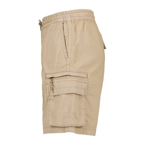 America Today cargo short lichtkaki Korte broek Groen Jongens Katoen Effen 122 128