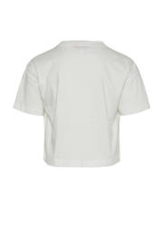 thumbnail: VERO MODA GIRL T-shirt VMSMILES KELLY met tekst wit/blauw