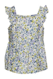 thumbnail: VERO MODA GIRL gebloemde  top VMIRIS LEA wit/lila/geel