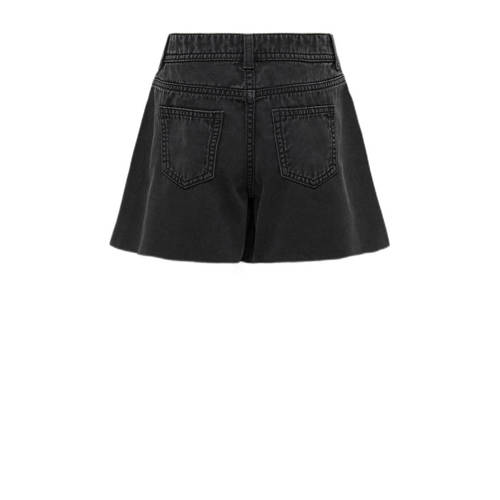 Only KIDS GIRL denim short KOGMANJA black Korte broek Zwart Effen 128