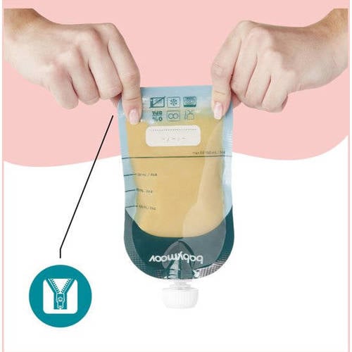 Babymoov Herbruikbare Knijpzakjes Isy Pouches 20 stuks Babyvoeding bewaarbakjes