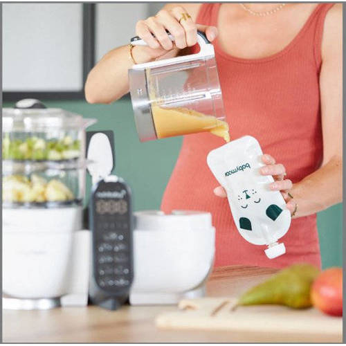Babymoov Herbruikbare Knijpzakjes Isy Pouches 20 stuks Babyvoeding bewaarbakjes