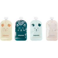thumbnail: Babymoov Herbruikbare Knijpzakjes Isy Pouches 20 stuks